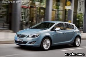  новая Opel Astra в России